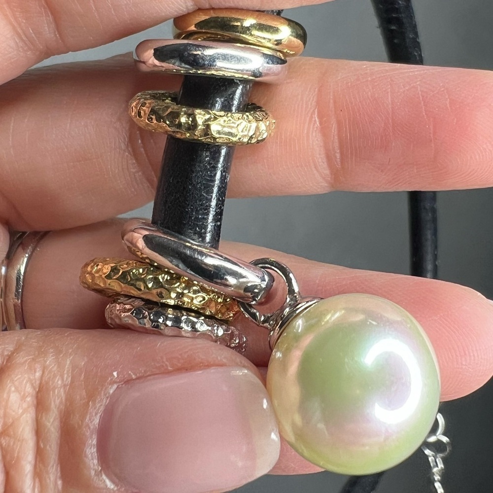 Majorca white pearl necklace formentera / isla collection - Picture 10 of 12